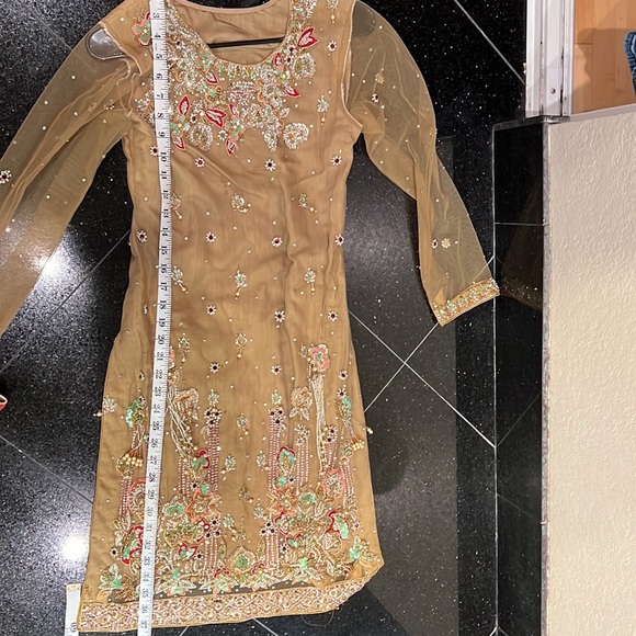 3 pcs Pakistani/Indian wedding wear - Picture 9 of 15